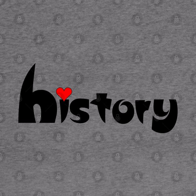 History Small Heart by Barthol Graphics